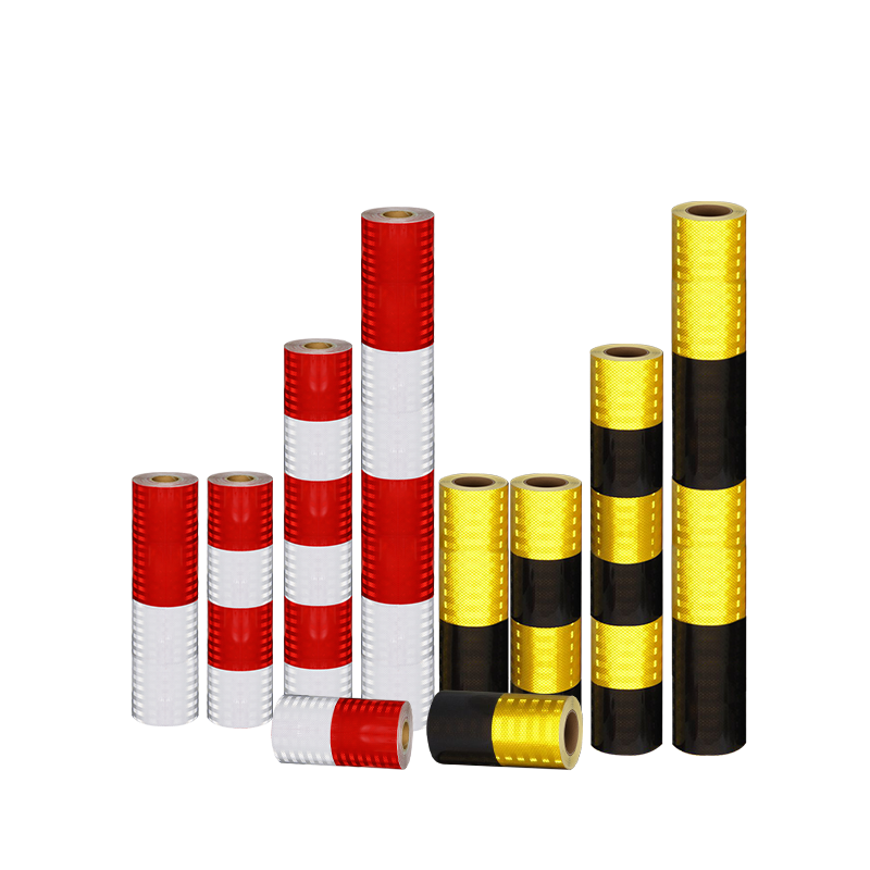 微棱鏡紅白黑黃反光膜 微棱鏡紅白黑黃反光膜