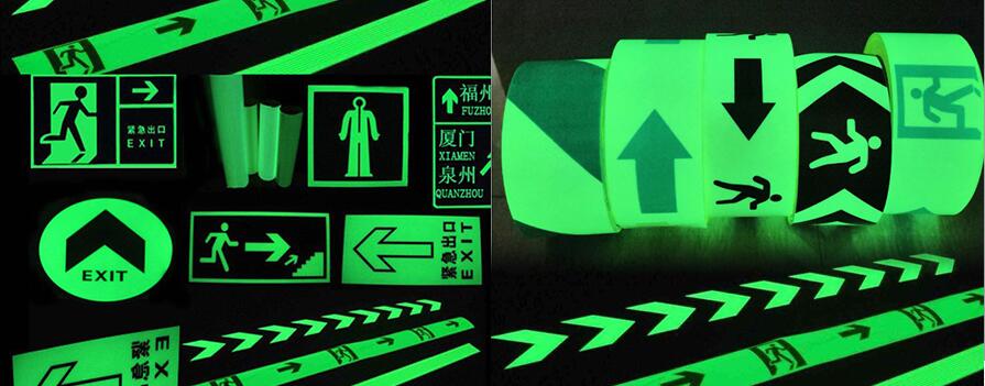 蓄光膜夜間定制效果 蓄光膜夜間定制效果